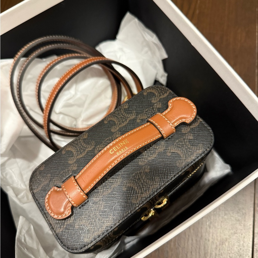 NWT! Celine mini vanity bag (crossbody) - Picture 2 of 4